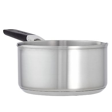 KitchenAid® 1-qt. Stainless Steel Saucepan with Pour Spouts