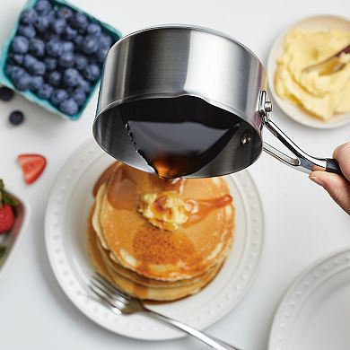 KitchenAid® 1-qt. Stainless Steel Saucepan with Pour Spouts