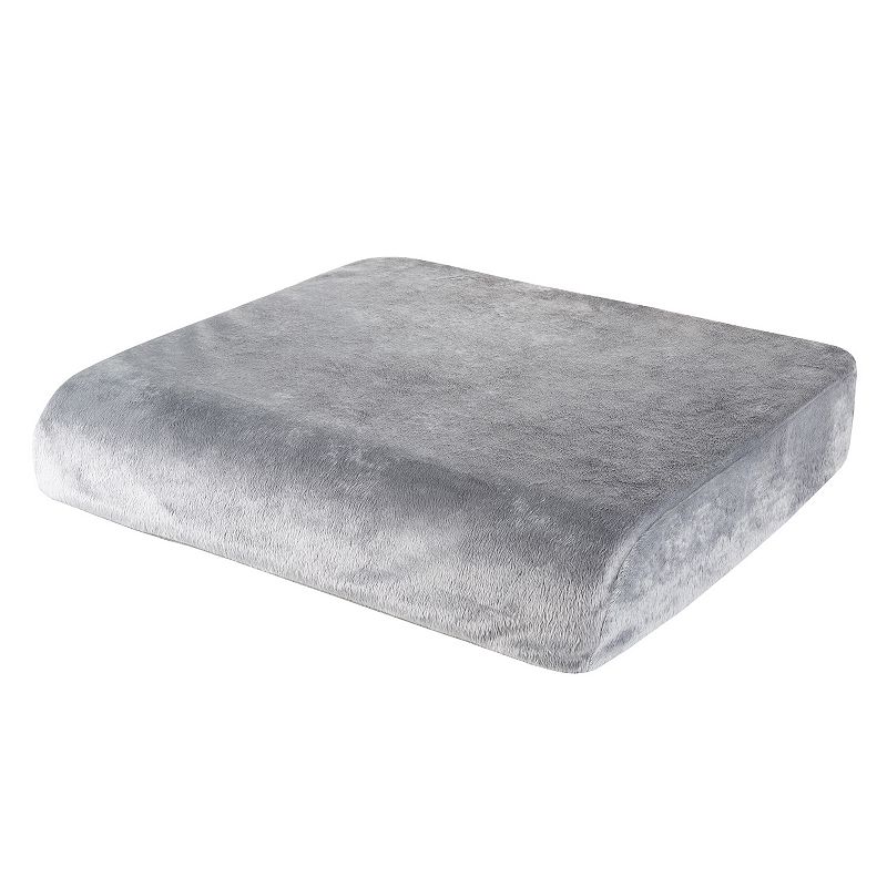 Fleming Supply Memory Foam Seat Cushion, Grey, Large