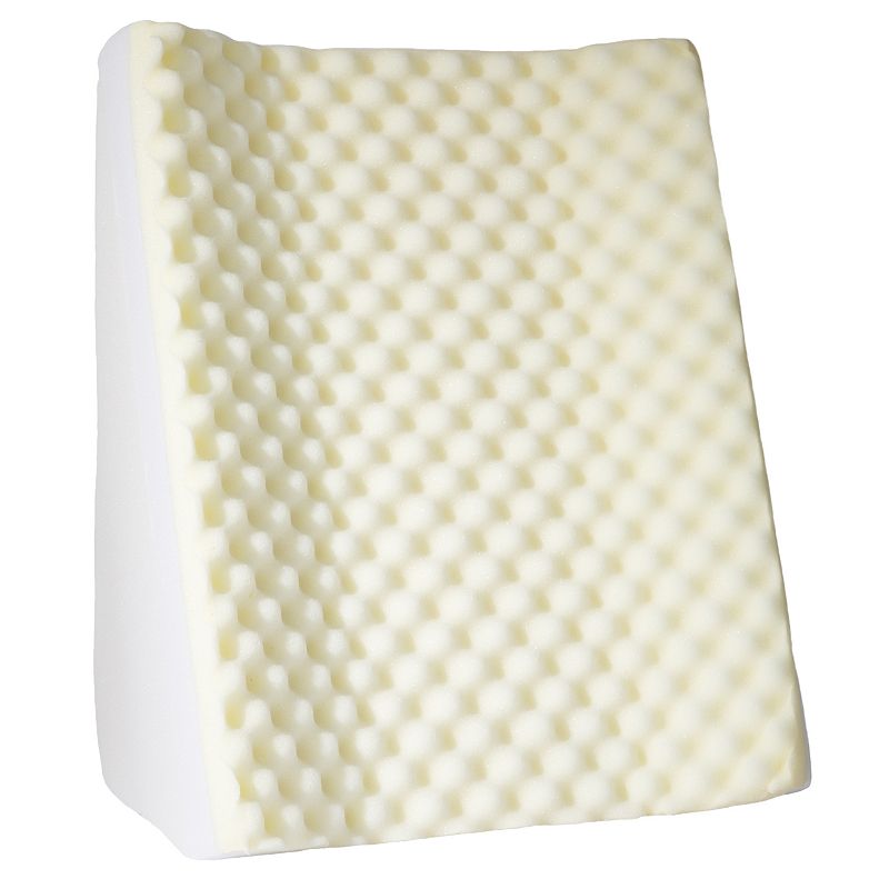 76973645 Fleming Supply Wedge Pillow, White, Large sku 76973645