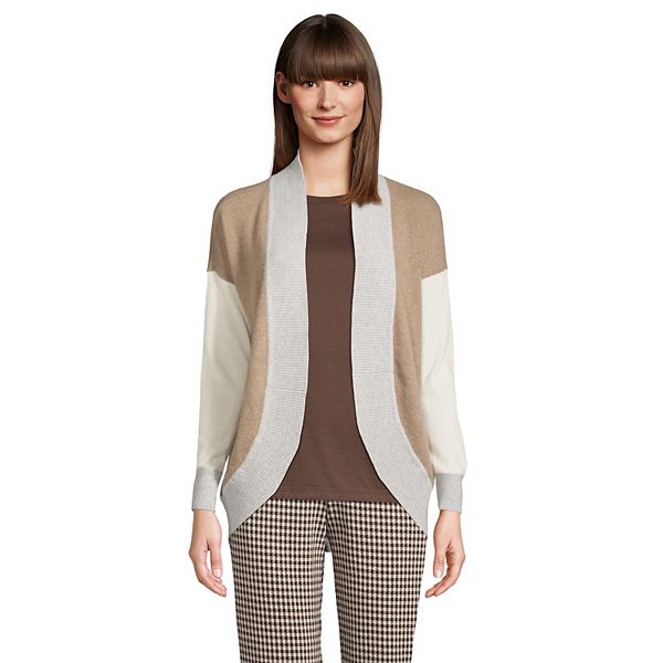 Women's Lands' End Cashmere Cocoon Cardigan Sweater
