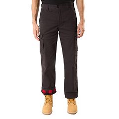 Smith's Workwear Men's Relaxed Fit Black Olive Stretch Canvas Cargo Work  Pants (36 X 30) in the Pants department at