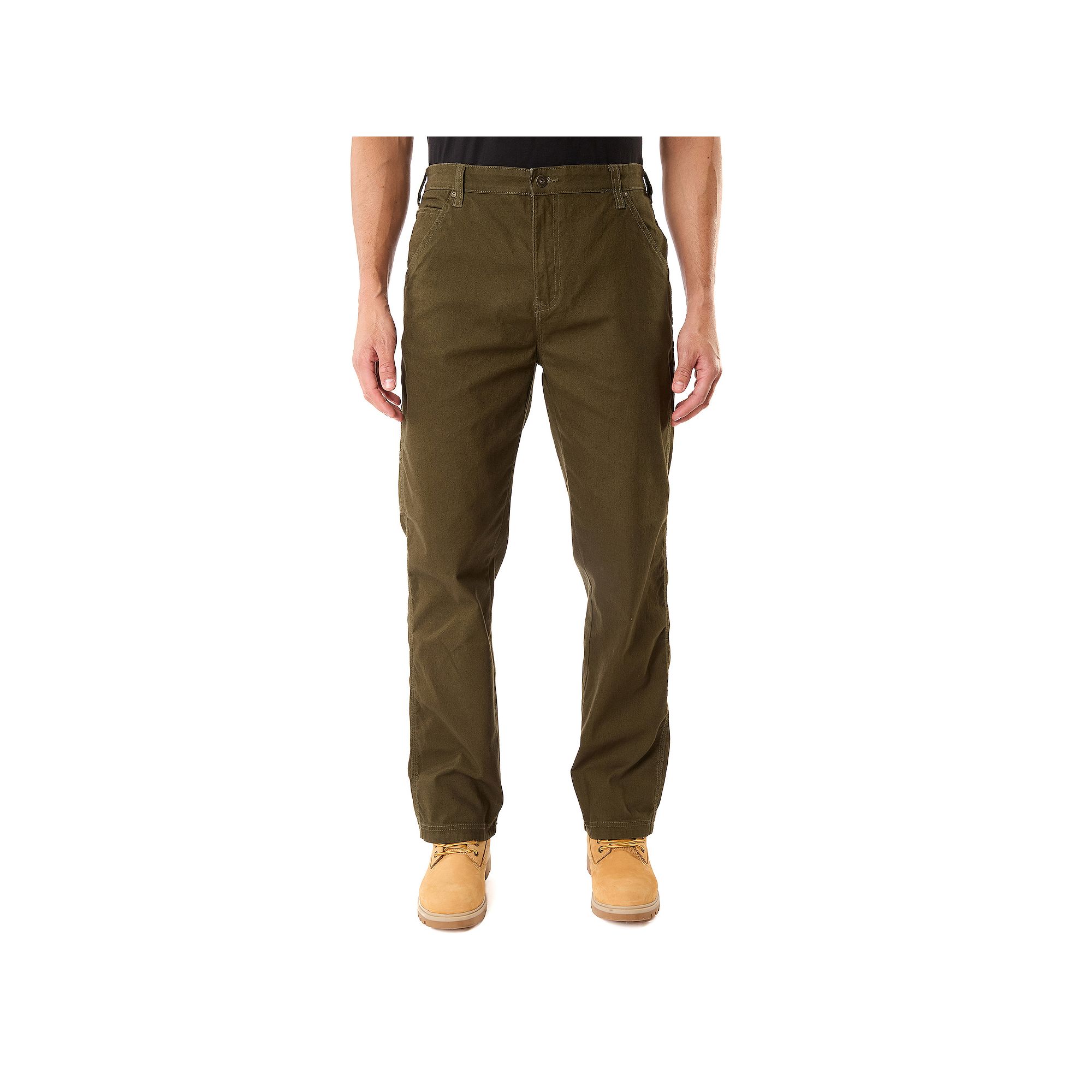 Mens Smiths Workwear Stretch Duck Canvas Carpenter Pants, Size: 40X30, Bl