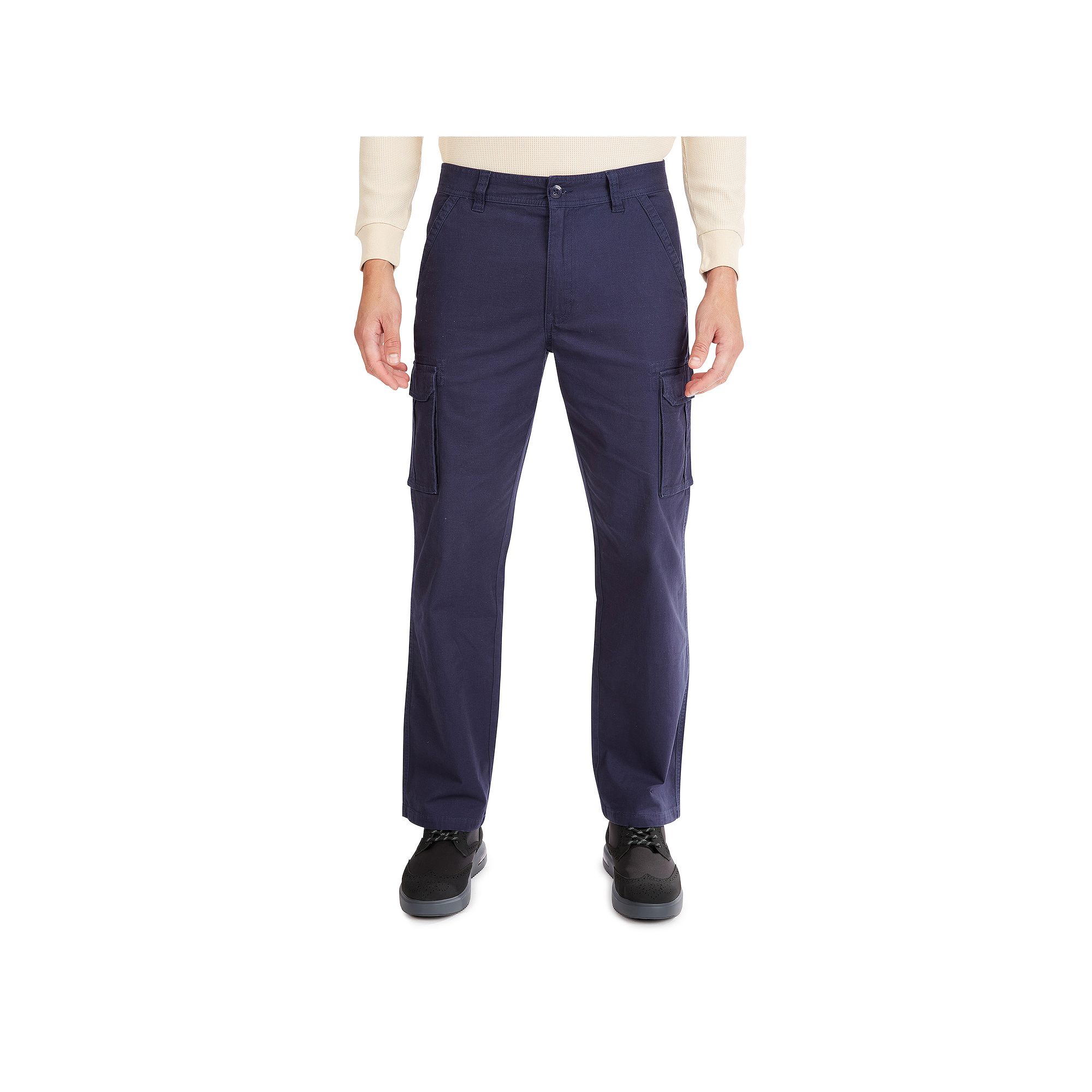 Mens Smiths Workwear Relaxed-Fit Stretch Canvas Cargo Pants, Size: 40X30,