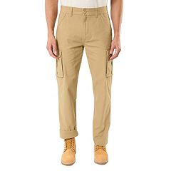 Men's Smith's Workwear Stretch Fleece-Lined Canvas 5-Pocket Pants