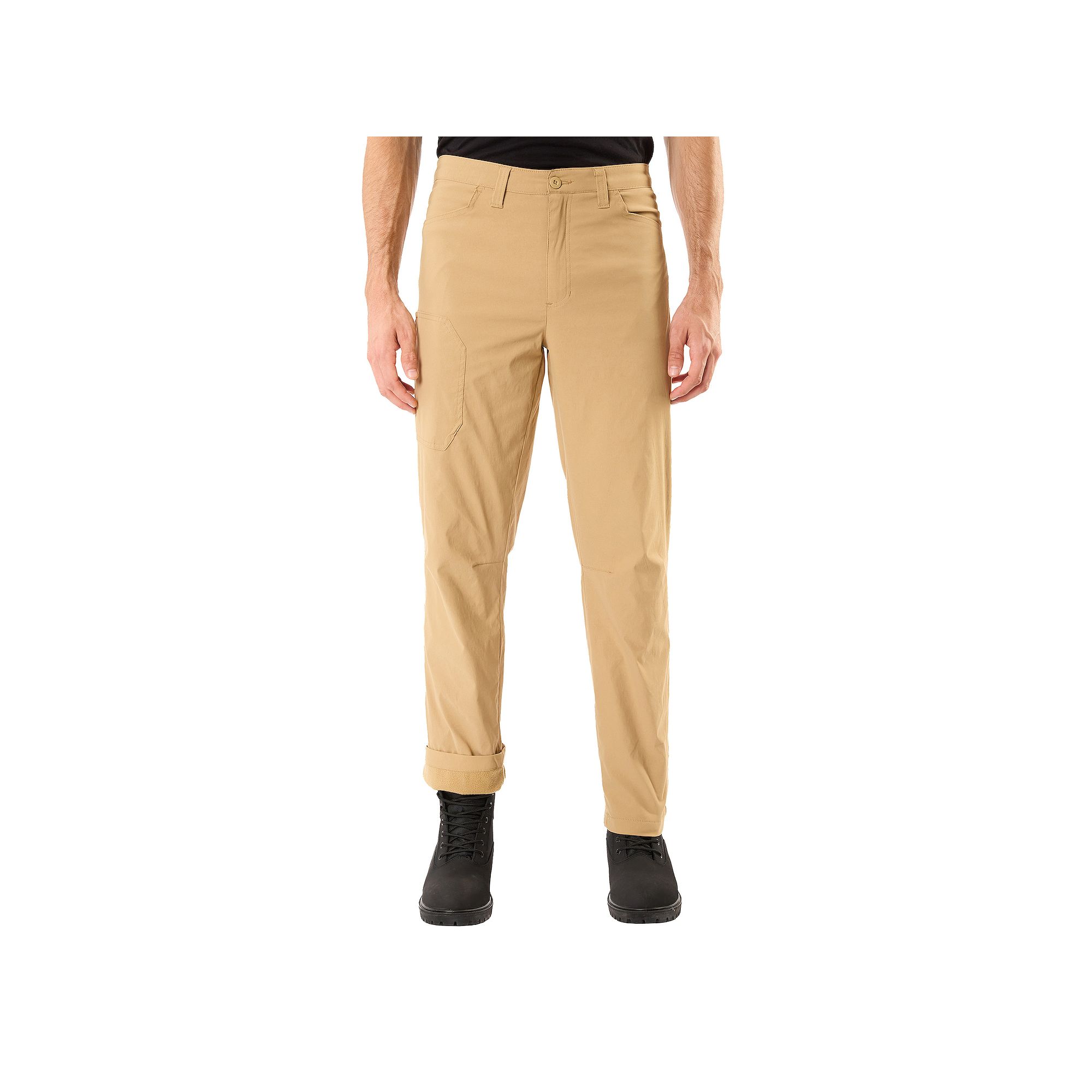 Mens Smiths Workwear Relaxed-Fit Fleece-Lined Stretch Performance Pants, 