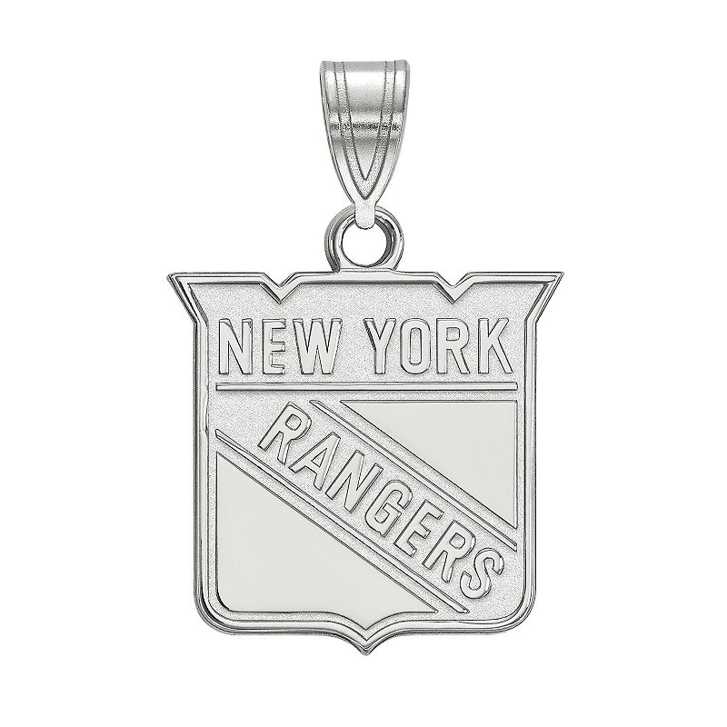 69900794 LogoArt New York Rangers 10k Gold Logo Pendant, Wo sku 69900794