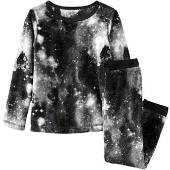 Kids 2-16 Lands' End Plush Top & Bottoms Pajama Set