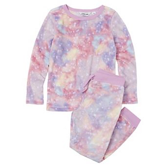 Kids 2-16 Lands' End Plush Top & Bottoms Pajama Set