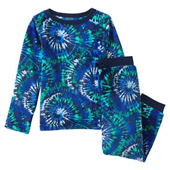 Kids 2-16 Lands' End Plush Top & Bottoms Pajama Set