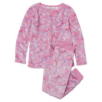 Kids 2-16 Lands' End Plush Top & Bottoms Pajama Set