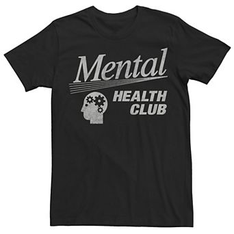 Men's Trendy Mental Health Club Tee