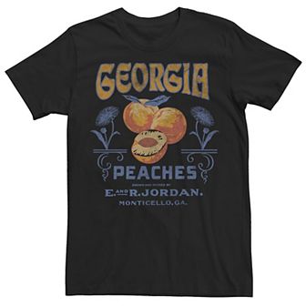Men's Georgia Peaches Vintage Poster Tee