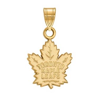 LogoArt Toronto Maple Leafs Sterling Silver Small Pendant