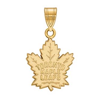 LogoArt Toronto Maple Leafs Sterling Silver Logo Pendant