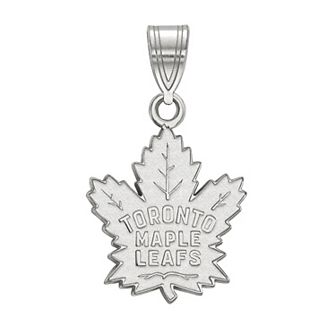 LogoArt Toronto Maple Leafs Sterling Silver Logo Pendant
