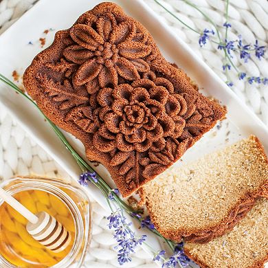 Nordic Ware Wildflower Loaf Pan