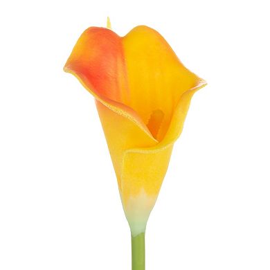 Nature Spring Artificial Calla Lily Floral Arrangement Table Decor