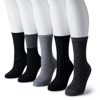Women's Sonoma Goods For Life® 5-Pack Geo Crew Socks