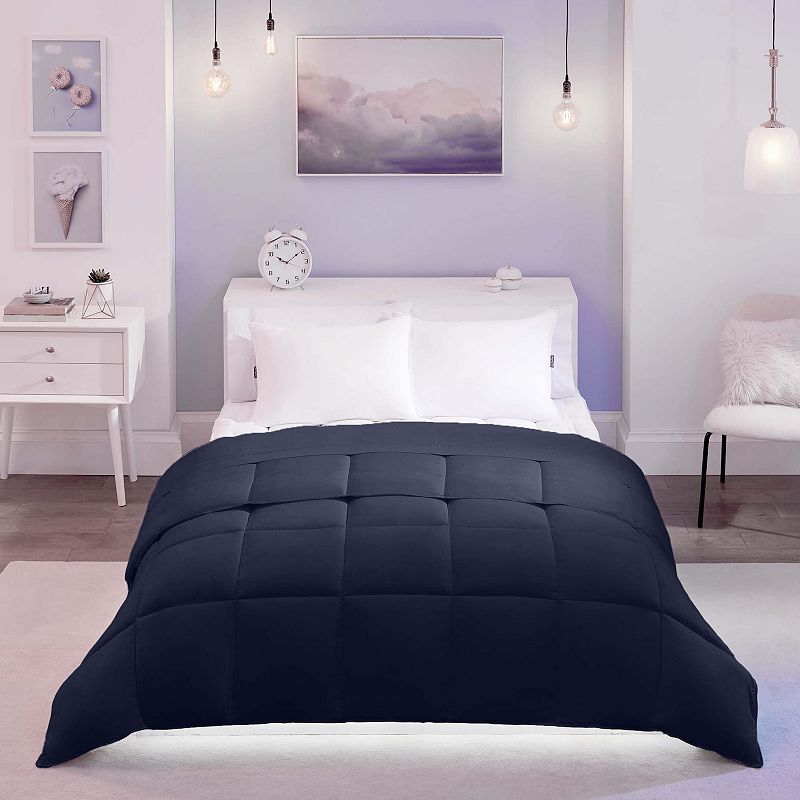 Down Alternative Comforter, Blue, Full/Queen