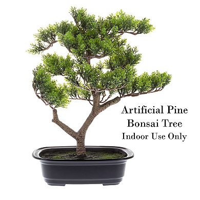 Nature Spring Artificial Bonsai Tree Floor Decor