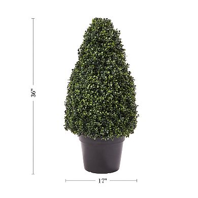 Nature Spring Artificial Boxwood Topiary Floor Decor