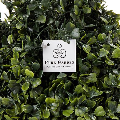 Nature Spring Artificial Boxwood Topiary Floor Decor