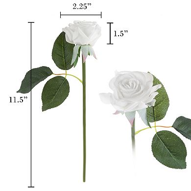 Nature Spring Artificial Rose Arrangement Table Decor