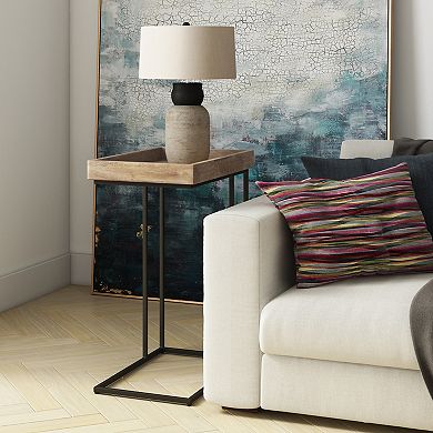 Simpli Home Gallagher C Side Table