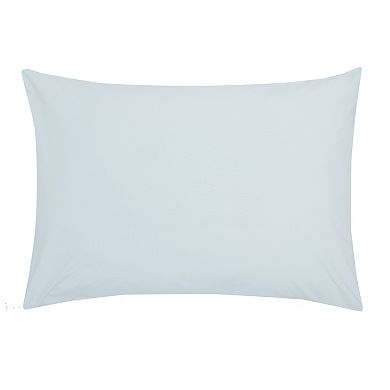 Simply Subtle Garment Wash Cotton Percale Duvet Cover Set with Shams