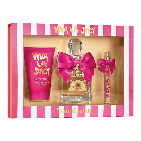 Juicy Couture Viva La Juicy Eau de Parfum Spray 3 piece Gift Set 155 Value