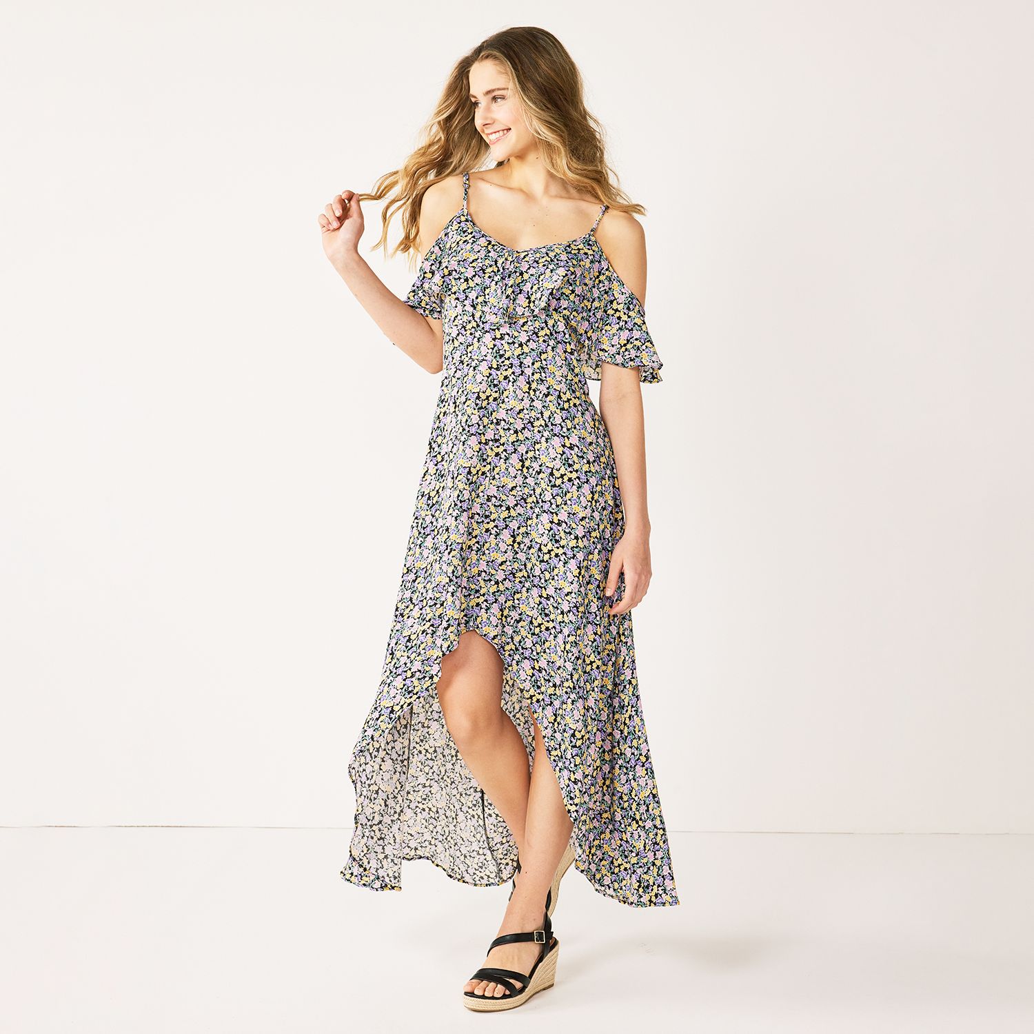 Mädchen Overall Mit Offenen Schultern & High-Low Rock – Sommerliches Jumpsuit-Kleid Für Geburtstage