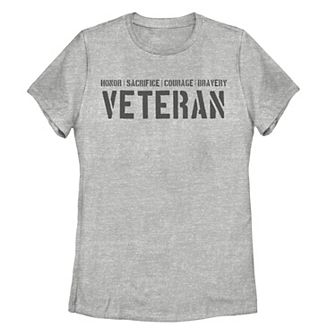 Junior's Attributes Of A Veteran Tee