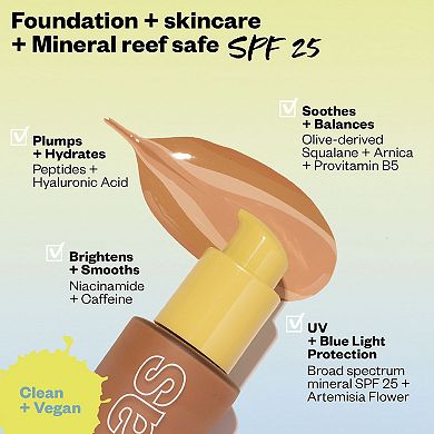 Revealer Skin-Improving Foundation SPF25 with Hyaluronic Acid and Niacinamide