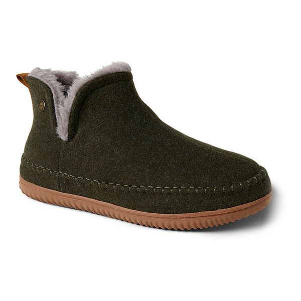 Dearfoams Brixen Men's Bootie Slippers - Loden (10)