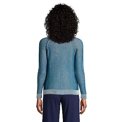Women's Lands' End Drifter Shaker Crewneck Sweater