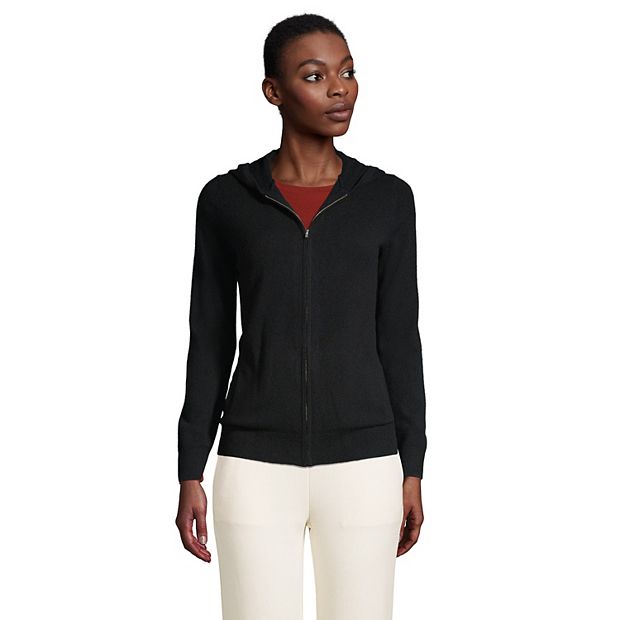 Women's cashmere hooded clearance sweater