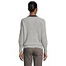 Women's Lands' End Fairsisle Patchwork Crewneck Sweater