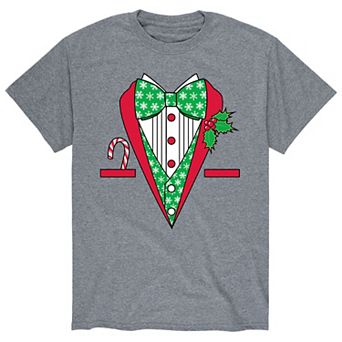 Men's Christmas Tuxedo Tee