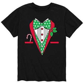Men's Christmas Tuxedo Tee
