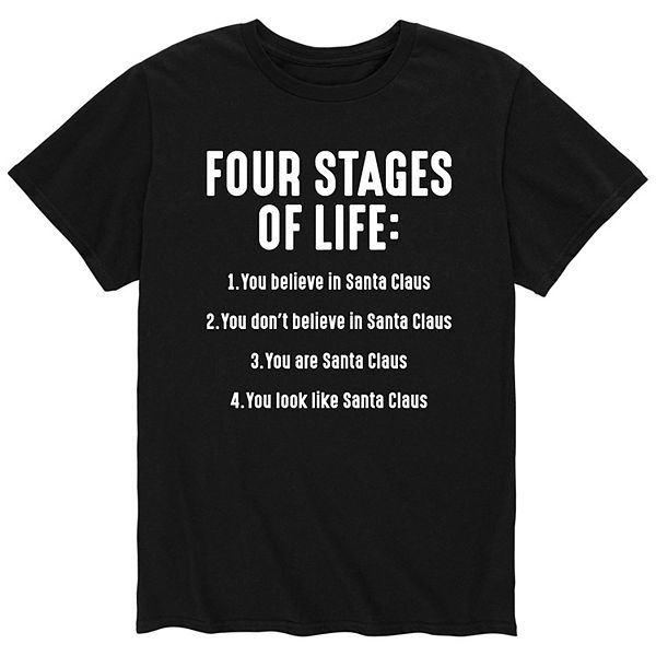 Men's Four Stages Of Life Tee