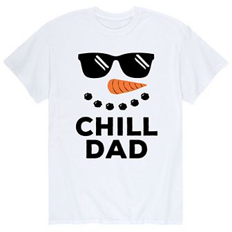Men's Chill Dad Snowman Tee