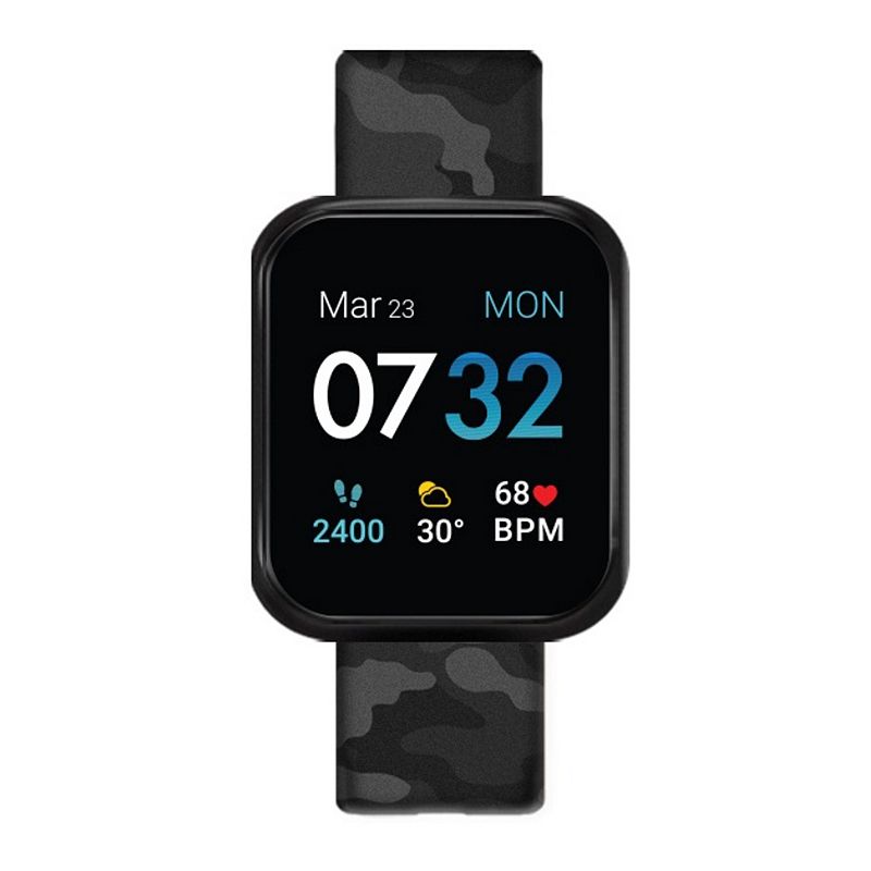 iTouch Unisex Air 3 Digital Smart Watch, Gray