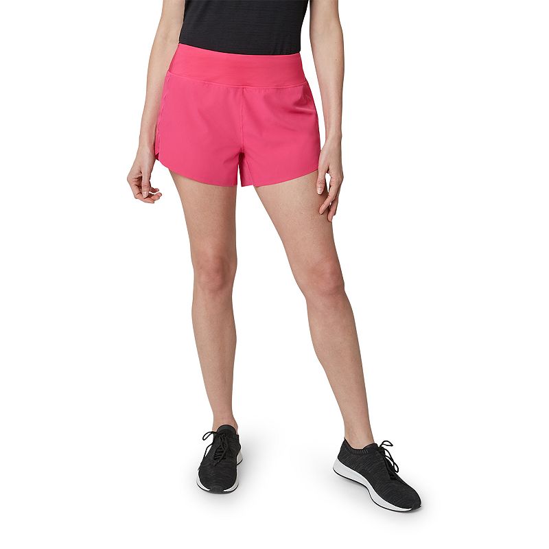 Womens Eddie Bauer Skyline Trail Active Shorts, Size: XS, Med Red