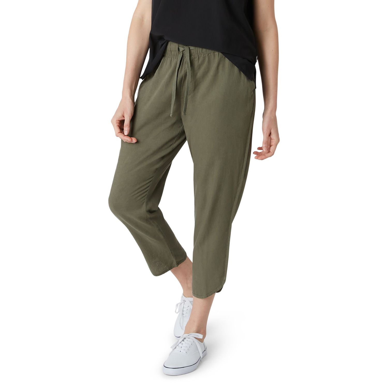 eddie bauer crop pants