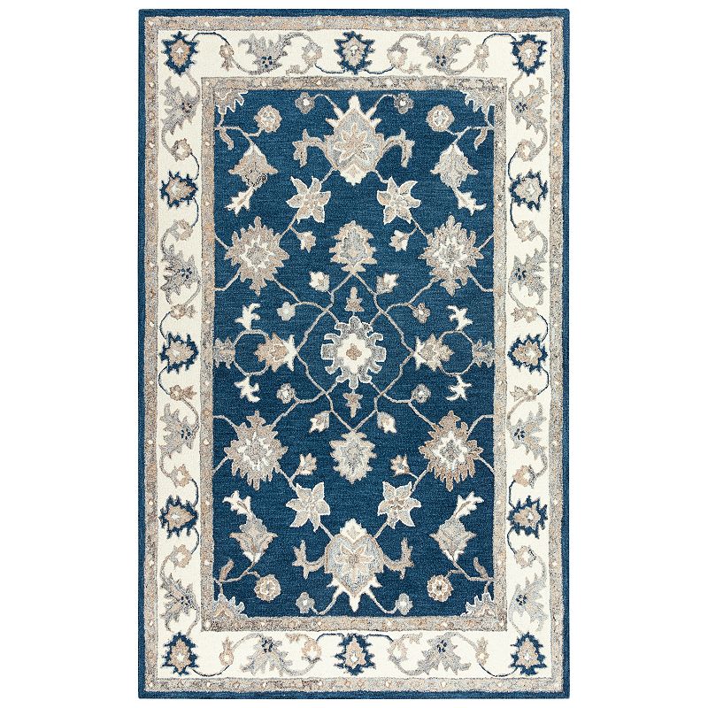 Alora Decor Spirit Rug, White, 7.5X9.5 Ft