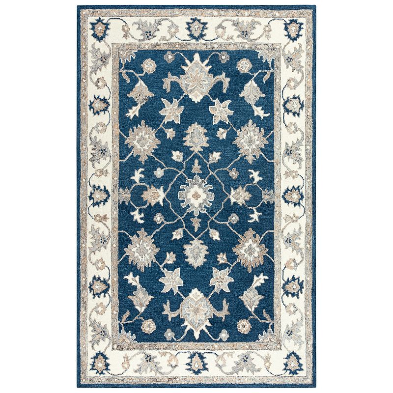 Alora Decor Spirit Rug, White, 7.5X9.5 Ft