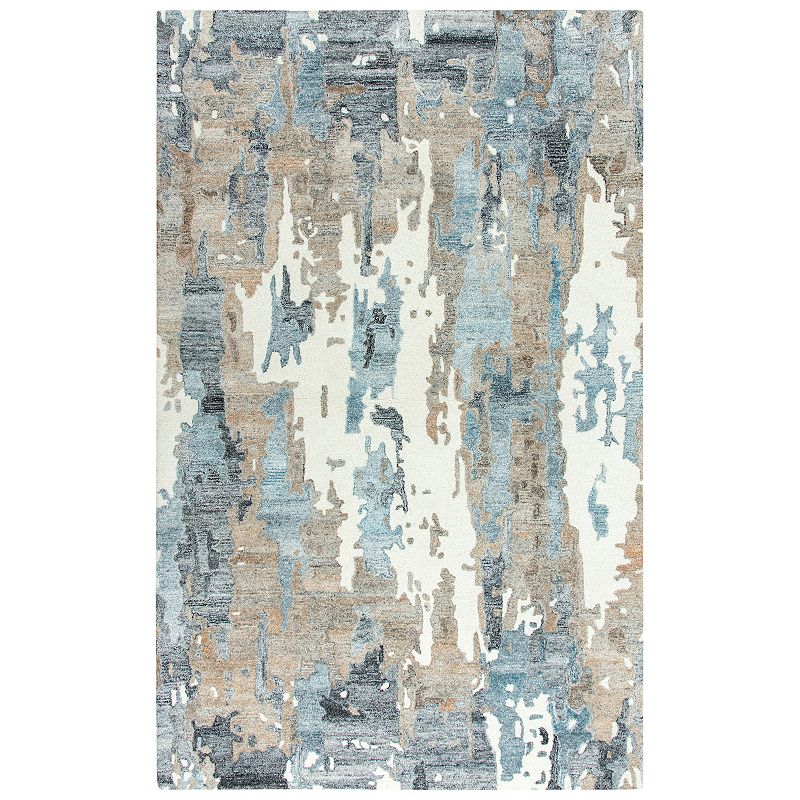 Alora Decor Alexa Rug, Blue, 7.5X9.5 Ft