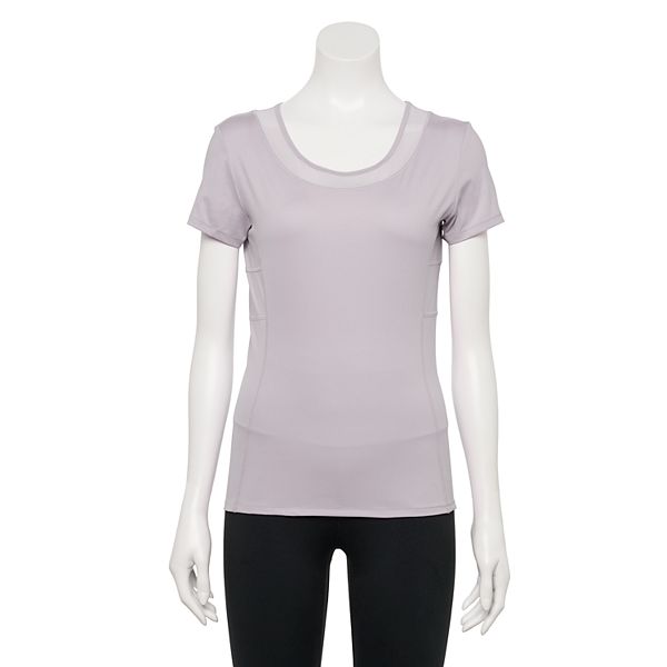 Women's Gottex Studio Active Mesh-Trim Tee