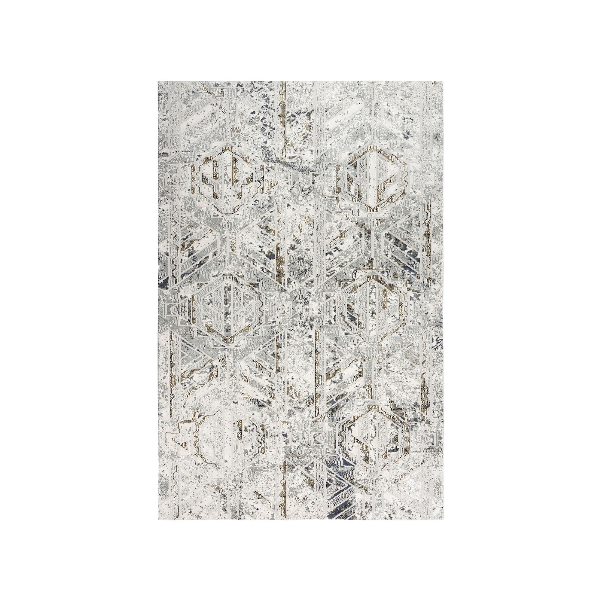 Alora Decor Daisy Rug, Stone Beige